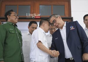 Kunjungi Sekber Gerindra PKB DPP NasDem Jadi Tamu Parpol Pertama