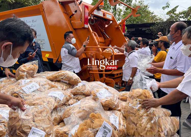 Ratusan Kilogram Kerupuk Mengandung Boraks Dimusnahkan di Yogyakarta