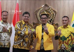 Resmi Gabung Golkar Ridwan Kamil Jabat Waketum dan Co Chair Bappilu