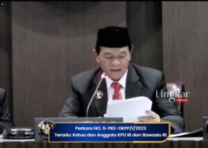 Terbukti Langgar Kode Etik Ketua KPU RI Dijatuhi Sanksi