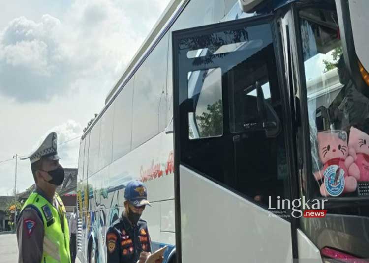 Jelang Mudik 2023 Puluhan Bus Jalani Uji Kelaikan di Terminal Wates Kulon Progo