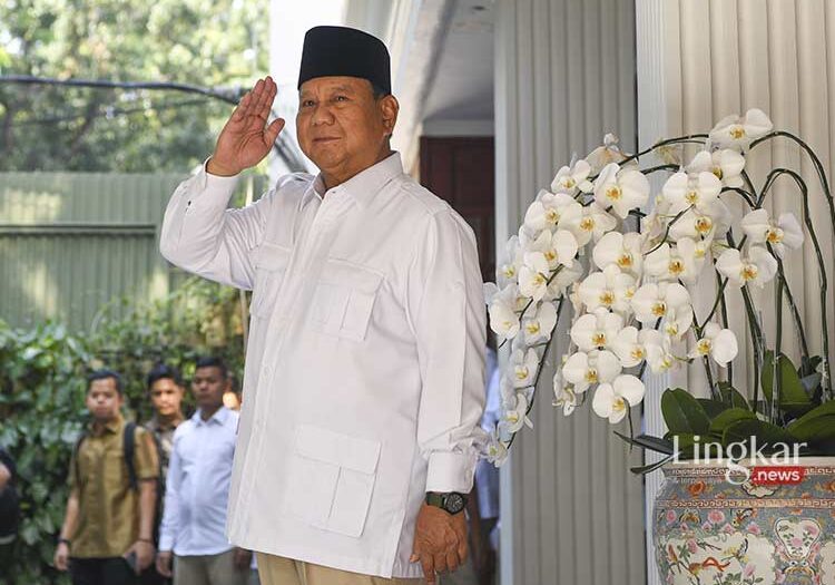 Simulasi Pilpres 2024 Elektabilitas Prabowo Dinyatakan Unggul Versi Poltracking