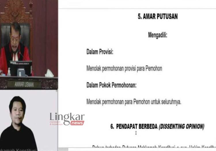 MK Putuskan Pemilu 2024 Tetap Gunakan Sistem Proporsional Terbuka