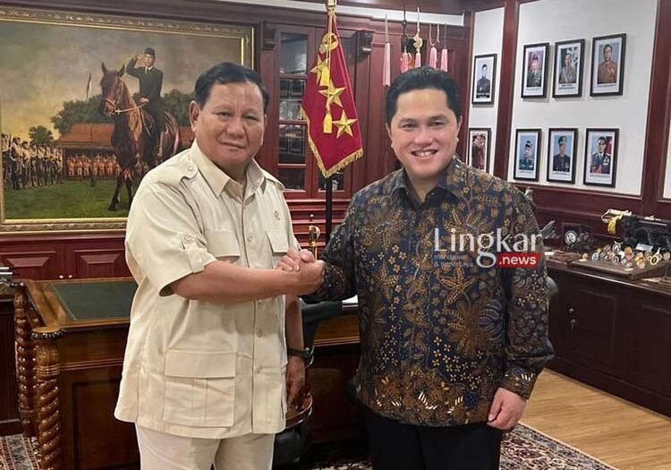 Pasangan Nasionalis Religius Pengamat Nilai Erick Thohir Cocok Dampingi Prabowo