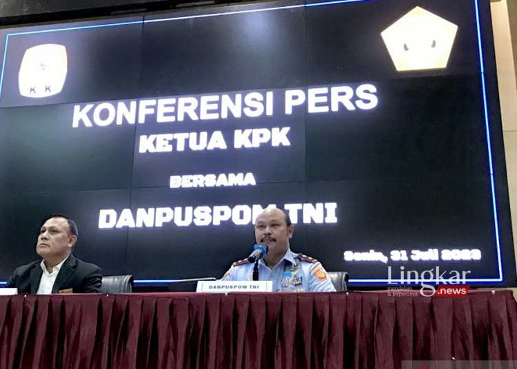 Jadi Tersangka Suap Kepala Basarnas dan Koorsmin Ditahan Puspom TNI