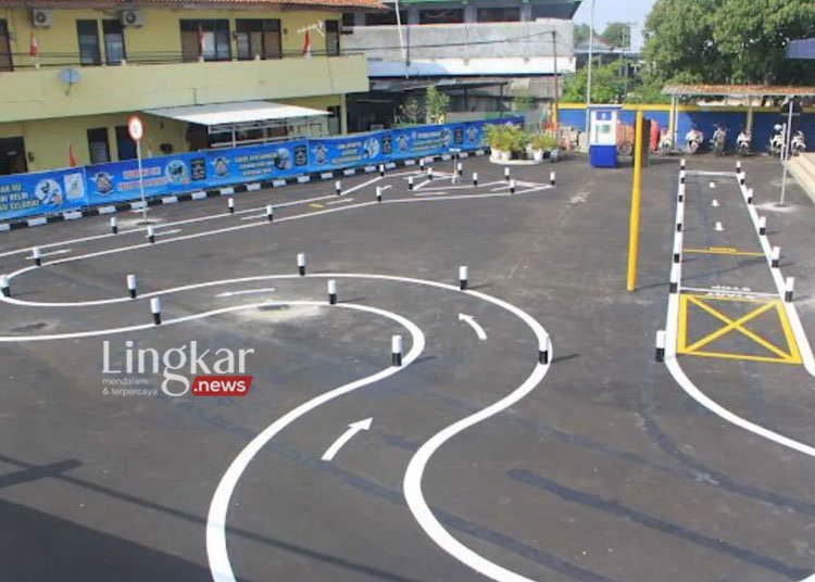 Kian Mudah, Praktik Ujian SIM C di Bantul Mulai Terapkan Lintasan Baru 1 Kian Mudah
