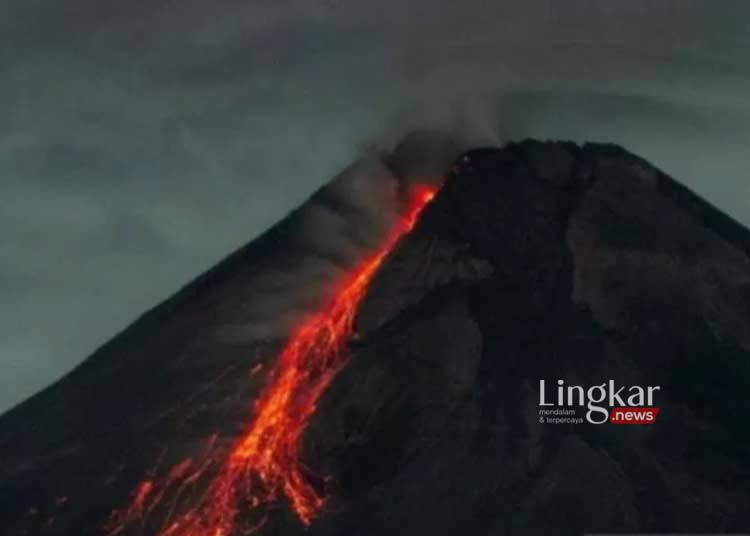 Gunung Merapi Luncurkan Guguran Lava 10 Kali