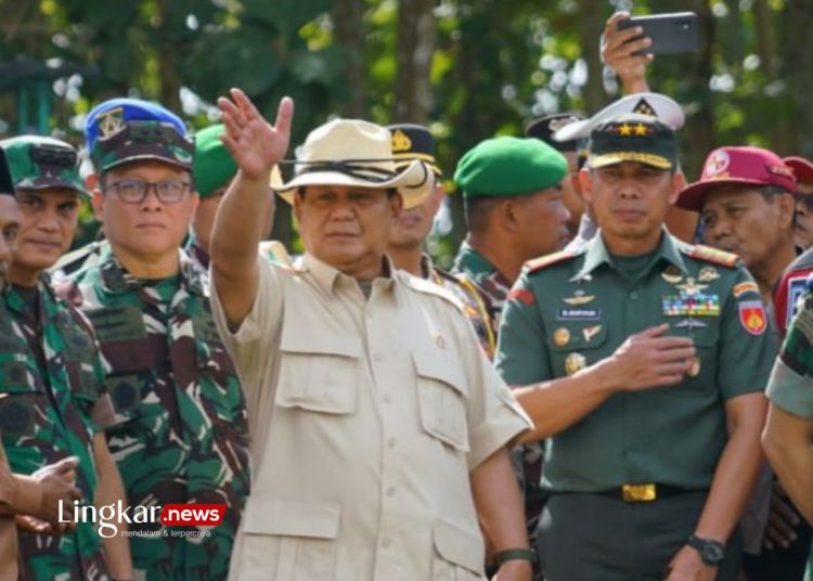 Menhan Prabowo Tinjau Program Pipanisasi di Gunungkidul