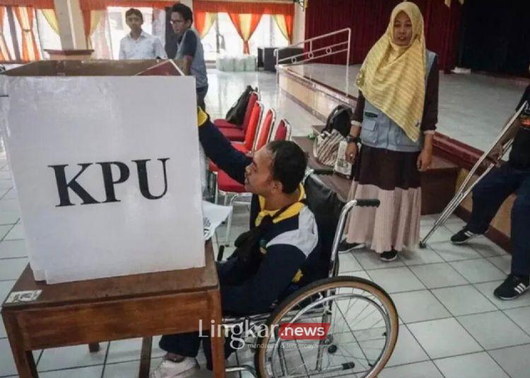 KPU Jabar Siapkan Petugas Khusus dan TPS Ramah Disabilitas