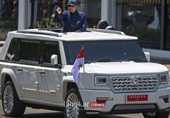 Melihat Mobil Maung Kendaraan Dinas Menteri Eselon 1 Era Prabowo