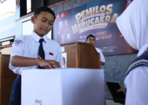 Siswa SMP SMA di Bantul Diajari Pendidikan Demokrasi Lewat Pemilihan OSIS