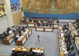 Rapat kerja Komisi DPR RI
