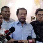 wakil-ketua-dpd-ri-yorrys-raweyai-dan-direktur-eksekutif-amnesty-international-indonesia-usman-hamid