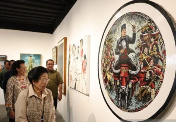 Megawati-buka-pameranMata-Hati-Soekarno-di-Yogyakarta-750x536-1